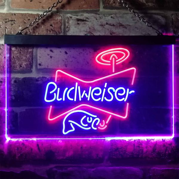 Budweiser Fishing Neon-Like LED Sign